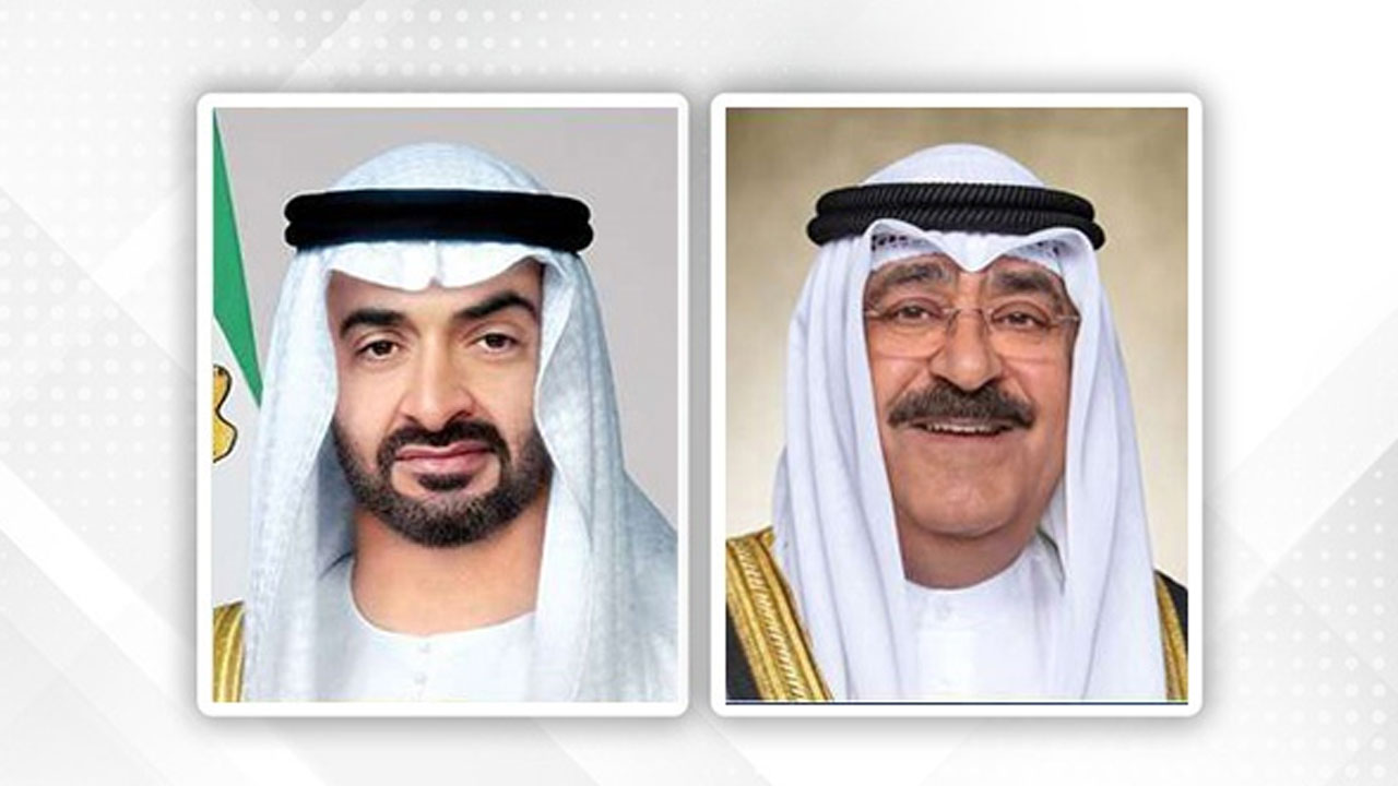 أمير الكويت يتلقى اتصالا هاتفيا من رئيس دولة الإمارات